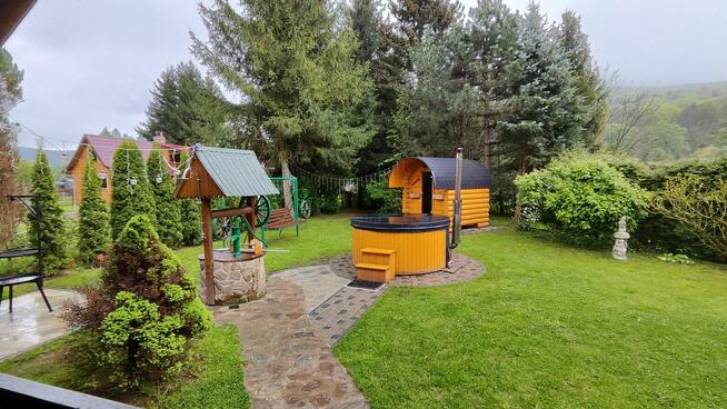 Duży domek nad rzeką w Bieszczadach w cenie Sauna i Jacuzzi
