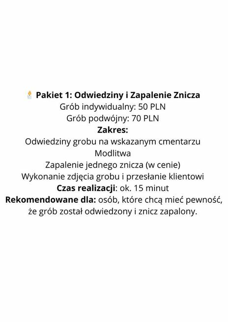 Sprzątanie Grobów Warszawa