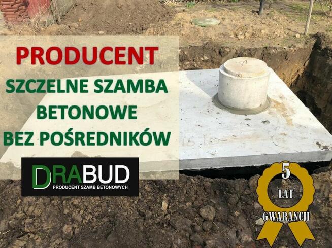 Zbiorniki betonowe na ścieki, deszczówkę 6m3