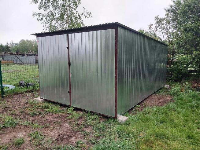 Garaż blaszany 3x5 wzmocniony, Blaszak, Producent Garaży
