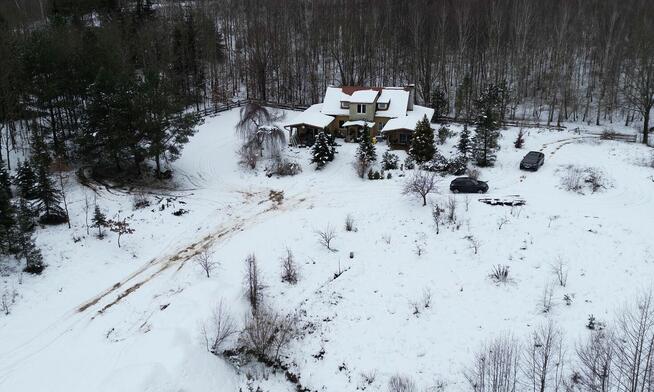 Klimatyczny dom z działką nad jeziorem Marąg