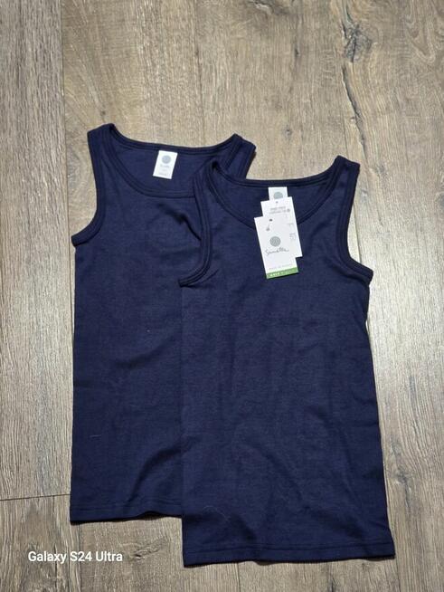 Chłopięcy dwu pak koszulek na ramiączkach