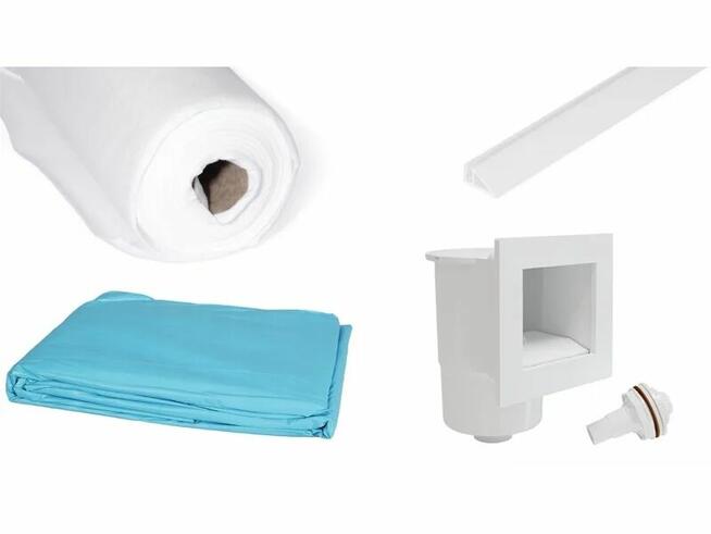 Basen ogrodowy drewniany 7,57x4,07xH.1,31m BAS745OSPI+ SZA