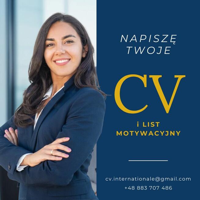 CV / LM Profesjonalne pisanie CV i List motywacyjny