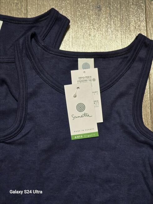 Chłopięcy dwu pak koszulek na ramiączkach