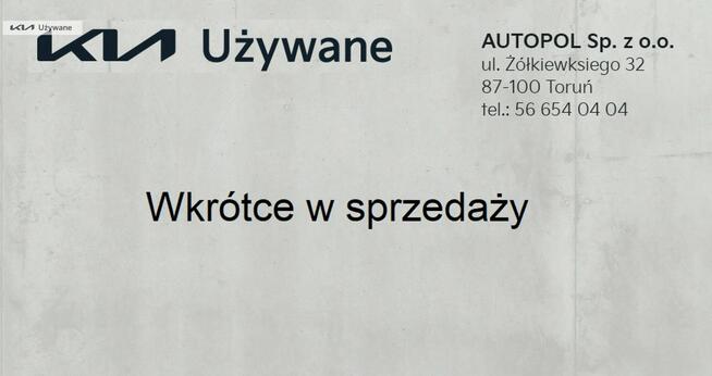 Kia Sportage 1.6 T-GDI 150KM  Salon Polska 1wł Bezwypadkowy