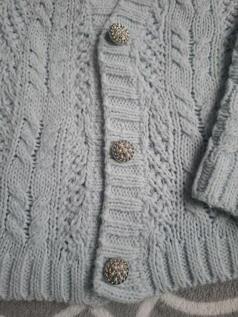 Laurella sweter kardigan Malisa Light Blue