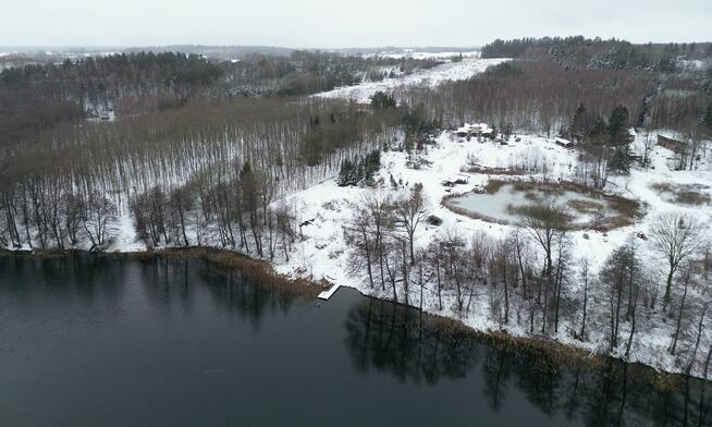 Klimatyczny dom z działką nad jeziorem Marąg