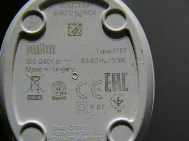 Braun ladowarka do elektrycznej szczoteczki