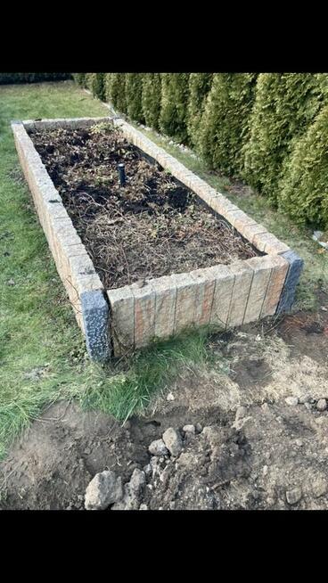 Palisada Libet 10 cm x 10 cm x 60 cm, imitacja kamienia.