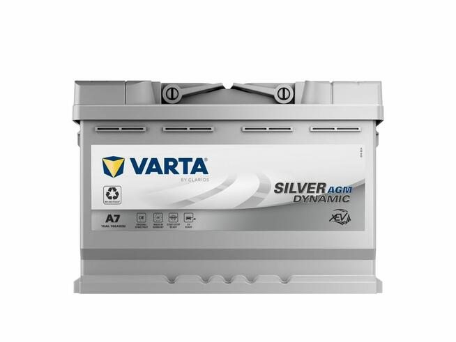 Akumulator 70Ah 760A VARTA A7 START&STOP AGM