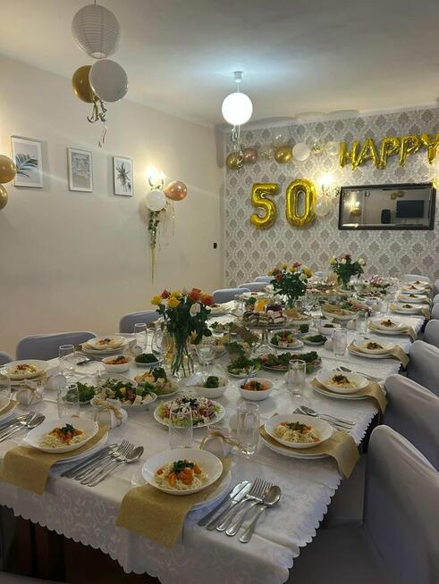 Sala z kuchnią na przyjęcia okolicznościowe-do 40 osób