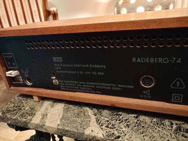 Zabytkowe Radio RADEBERG 74 Vintage
