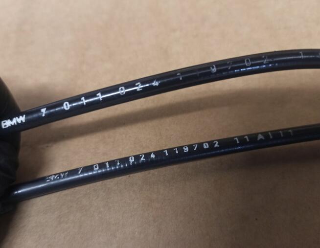 Linka drzwi przód Bmw e46 Cięgno klamki zewnętrznej Sedan Ko