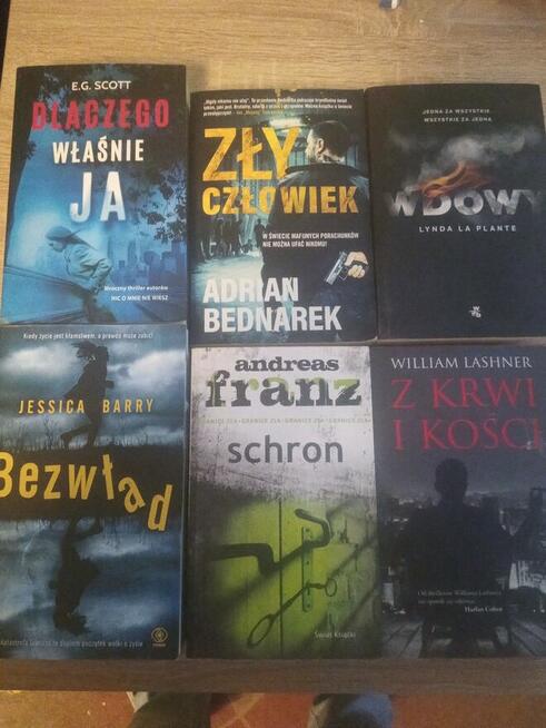 Książki na sprzedaż kryminał/thriller