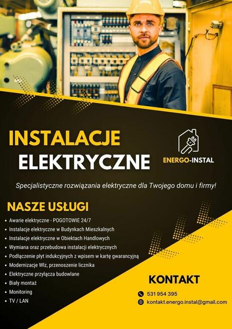 Elektryk Ruda Śląska Energo-Instal