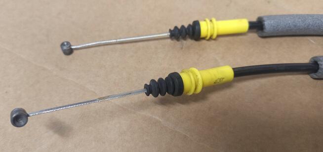 Linka drzwi przód Bmw e46 Cięgno klamki zewnętrznej Sedan Ko