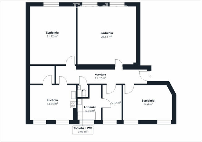 Dwa duże mieszkania i cztery lokale usługowe!