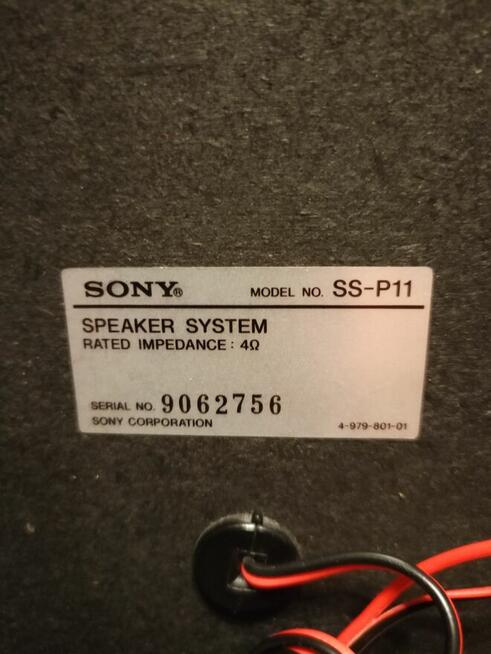 Wieża SONY PMC-R30L RDS Kolumny SS-P11 Radio Magnetofon CD