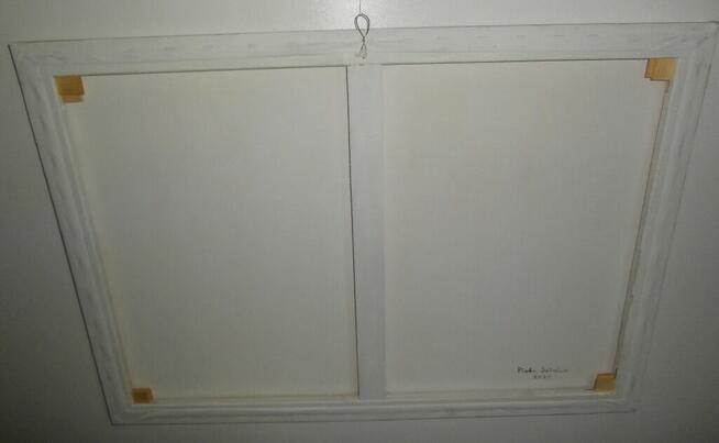 Obraz „Dziewczyna i ułan” olej na płótnie 50/70 cm