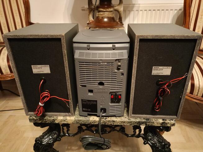 Wieża SONY PMC-R30L RDS Kolumny SS-P11 Radio Magnetofon CD