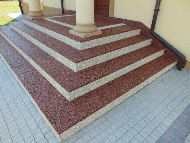 Posadzki żywiczne, kamienne dywany
