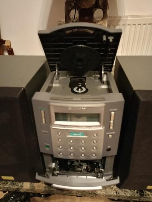 Wieża SONY PMC-R30L RDS Kolumny SS-P11 Radio Magnetofon CD