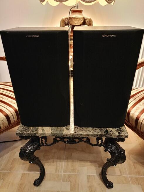 Wieża GRUNDIG KM11 Kolumny MBX68 pilot. 90 lata