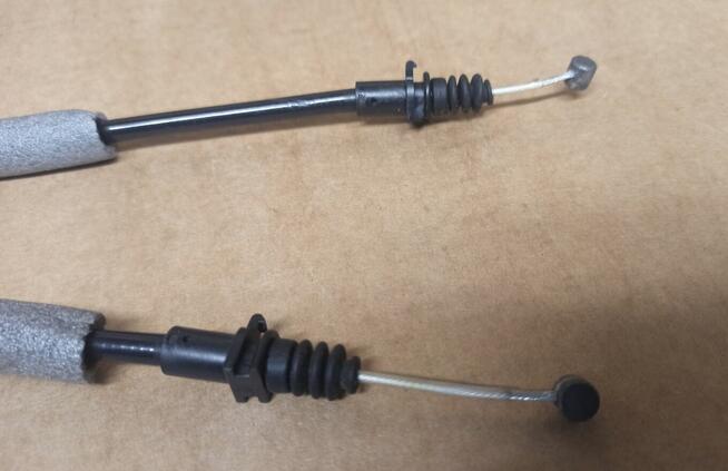 Linka drzwi przód Bmw e46 Cięgno klamki zewnętrznej Sedan Ko