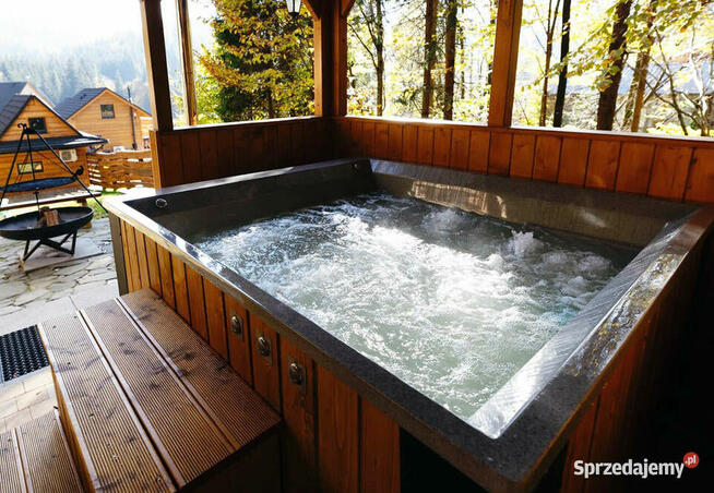 JACUZZI OGRODOWE MODERN 5-6 OSOBOWE Całoroczne, podgrzewa 3k
