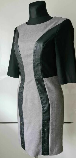 Sukienka 36/38 Bonprix Ekoskóra