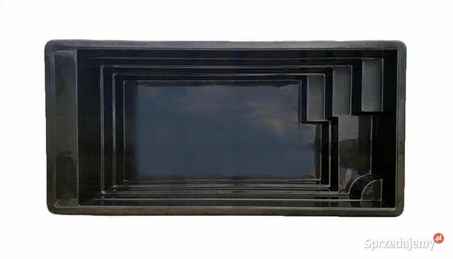 BASEN WOLNOSTOJĄCY 8m3 Z PRZECIWPRĄDEM I FILTRACJĄ