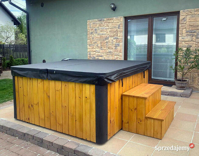 BALIA OGRODOWE KWADRO 5-6 OSOBOWE Całoroczna podgrzewana 3kW