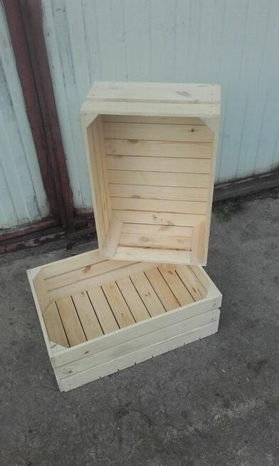 Skrzynka drewniana uniwersalna NUMER-4 szlifowana 60×40×21