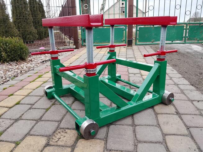 Wózki do rozjeżdżania rozpoławiania ciągników rolniczych