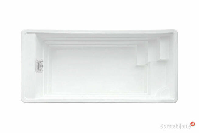 BASEN WOLNOSTOJĄCY 8m3 Z PRZECIWPRĄDEM I FILTRACJĄ