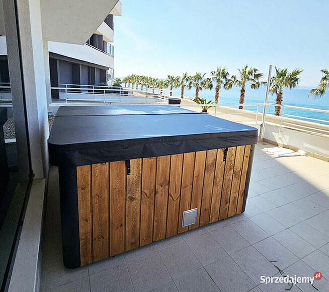 BALIA OGRODOWE KWADRO 5-6 OSOBOWE Całoroczna podgrzewana 3kW