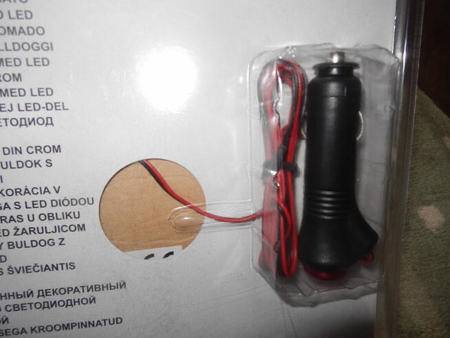 Dekoracje Led AllRide - Bulldog chrom 2 sztuki