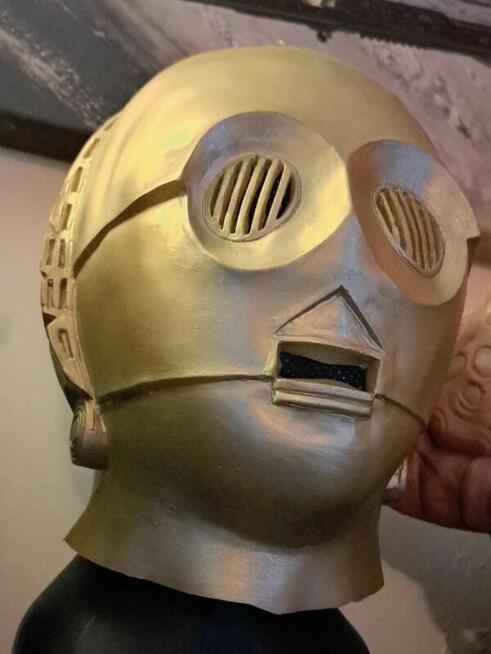 Lateksowa maska C-3PO