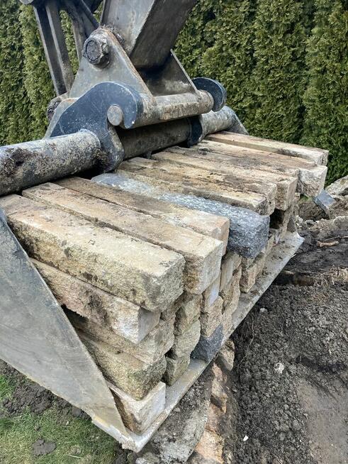 Palisada Libet 10 cm x 10 cm x 60 cm, imitacja kamienia.