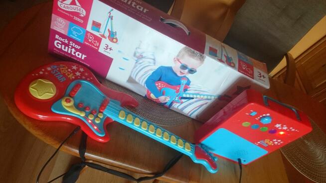 Gitara elektryczna wzmacniacz wiek3+