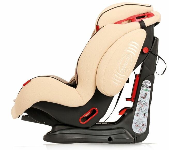 Fotelik Capsula Multi ERGO 3D 9-36kg Beige Heyner