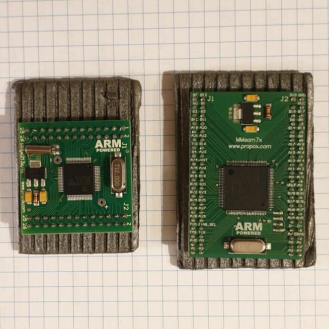 Płyta testowa f.PROPOX model EVBmm dla układów SAM7
