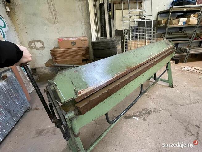 Zaginarka giętarka do blachy długość gięcia 2400 mm