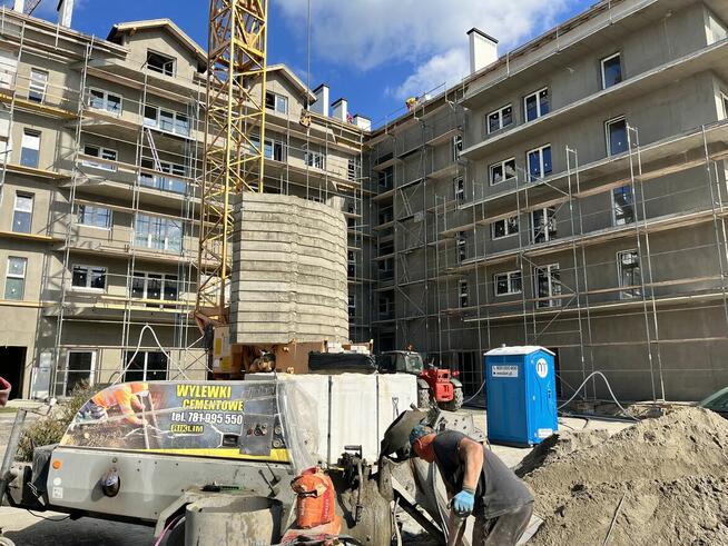 Wylewki maszynowe, posadzki, styrobeton, Usługi mini koparką