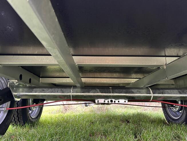 Przyczepa do transportu minikoparek