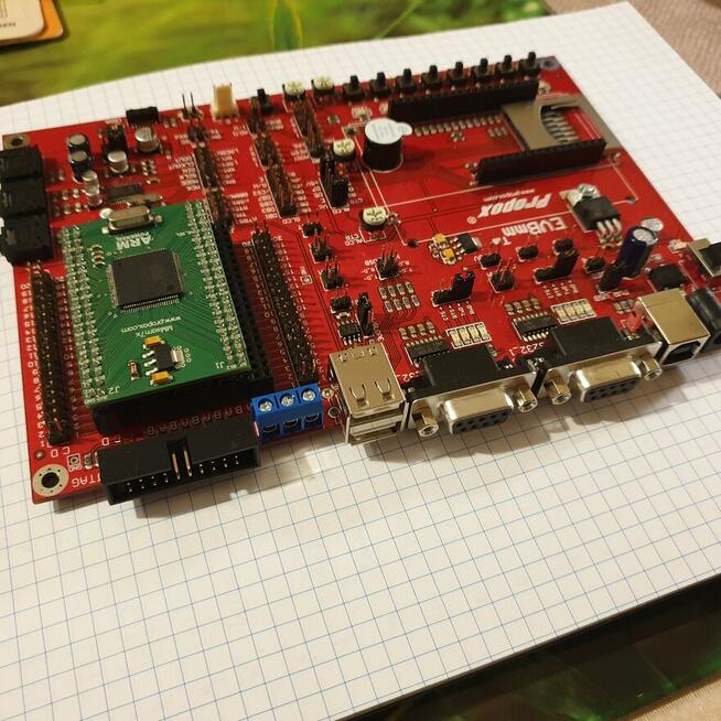 Płyta testowa f.PROPOX model EVBmm dla układów SAM7