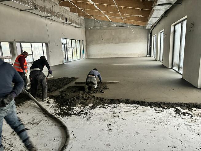 Wylewki maszynowe, posadzki, styrobeton, Usługi mini koparką