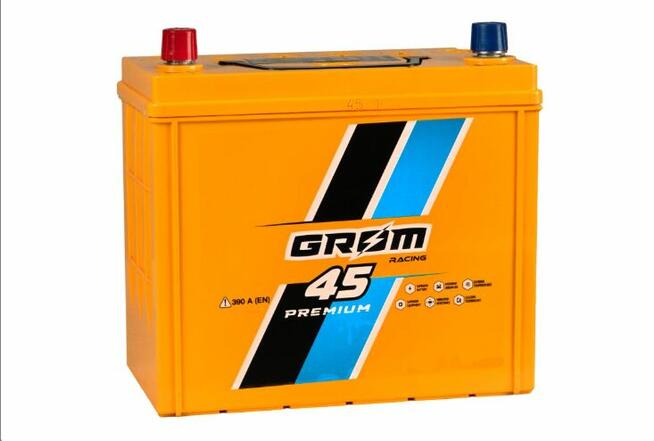 Akumulator Grom Racing 45Ah 390A Japan L+