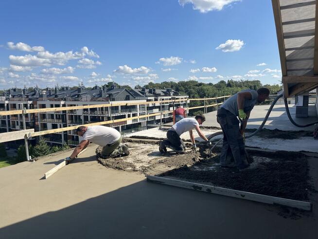 Wylewki maszynowe, posadzki, styrobeton, Usługi mini koparką